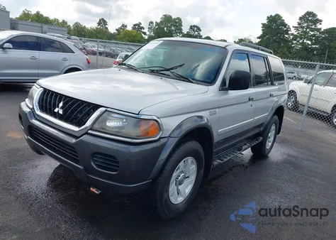 2002 Mitsubishi Montero Sport Xls z USA, uszkodzony, nr VIN JA4LS31R92P004347